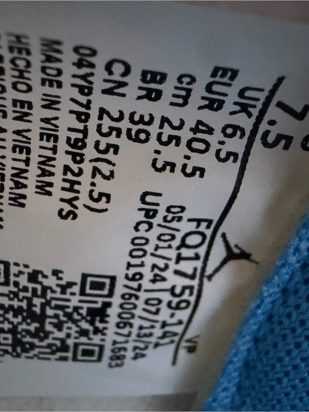 Jordan classic sneaker
